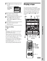 Предварительный просмотр 15 страницы Sony MHC-GRX30 Operating Instructions Manual