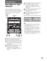 Предварительный просмотр 23 страницы Sony MHC-GRX30 Operating Instructions Manual