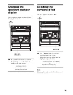 Предварительный просмотр 29 страницы Sony MHC-GRX30 Operating Instructions Manual