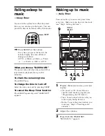 Предварительный просмотр 34 страницы Sony MHC-GRX30 Operating Instructions Manual