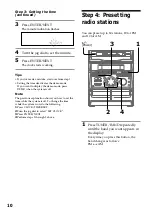 Preview for 10 page of Sony MHC-GRX40AV Operating Instructions Manual