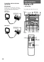 Preview for 14 page of Sony MHC-GRX40AV Operating Instructions Manual