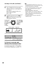 Preview for 18 page of Sony MHC-GRX40AV Operating Instructions Manual