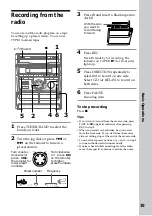 Предварительный просмотр 19 страницы Sony MHC-GRX40AV Operating Instructions Manual