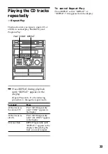 Preview for 23 page of Sony MHC-GRX40AV Operating Instructions Manual