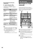 Preview for 26 page of Sony MHC-GRX40AV Operating Instructions Manual