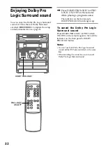 Предварительный просмотр 32 страницы Sony MHC-GRX40AV Operating Instructions Manual