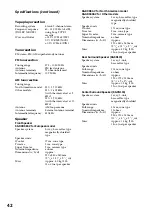 Preview for 42 page of Sony MHC-GRX40AV Operating Instructions Manual