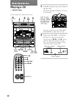 Предварительный просмотр 12 страницы Sony MHC-GRX5 Operating Instructions Manual