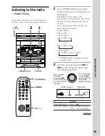 Предварительный просмотр 15 страницы Sony MHC-GRX5 Operating Instructions Manual