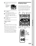 Предварительный просмотр 17 страницы Sony MHC-GRX5 Operating Instructions Manual