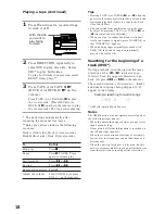 Предварительный просмотр 18 страницы Sony MHC-GRX5 Operating Instructions Manual