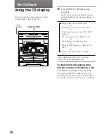 Preview for 20 page of Sony MHC-GRX5 Operating Instructions Manual