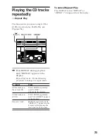 Предварительный просмотр 21 страницы Sony MHC-GRX5 Operating Instructions Manual