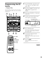 Preview for 23 page of Sony MHC-GRX5 Operating Instructions Manual