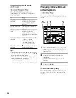 Предварительный просмотр 24 страницы Sony MHC-GRX5 Operating Instructions Manual