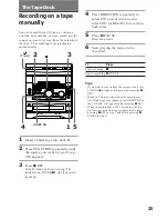 Предварительный просмотр 25 страницы Sony MHC-GRX5 Operating Instructions Manual