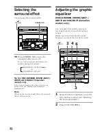 Preview for 32 page of Sony MHC-GRX5 Operating Instructions Manual