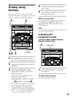 Preview for 37 page of Sony MHC-GRX5 Operating Instructions Manual