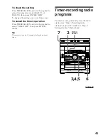 Предварительный просмотр 41 страницы Sony MHC-GRX5 Operating Instructions Manual