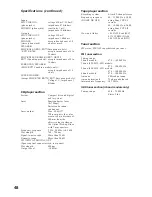 Предварительный просмотр 48 страницы Sony MHC-GRX5 Operating Instructions Manual