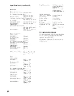 Preview for 50 page of Sony MHC-GRX5 Operating Instructions Manual