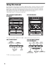 Preview for 4 page of Sony MHC-GRX50 Operating Instructions Manual