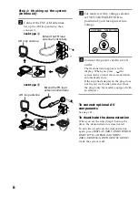 Preview for 6 page of Sony MHC-GRX50 Operating Instructions Manual