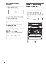 Предварительный просмотр 8 страницы Sony MHC-GRX50 Operating Instructions Manual