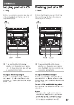 Предварительный просмотр 27 страницы Sony MHC-GRX50 Operating Instructions Manual