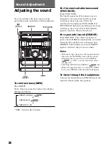 Предварительный просмотр 28 страницы Sony MHC-GRX50 Operating Instructions Manual