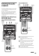 Предварительный просмотр 29 страницы Sony MHC-GRX50 Operating Instructions Manual