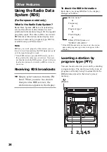 Предварительный просмотр 34 страницы Sony MHC-GRX50 Operating Instructions Manual