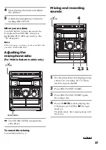 Preview for 37 page of Sony MHC-GRX50 Operating Instructions Manual