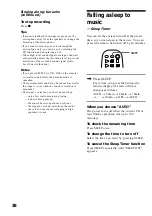 Preview for 38 page of Sony MHC-GRX50 Operating Instructions Manual