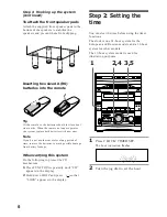 Preview for 6 page of Sony MHC-GRX8 Operating Instructions Manual