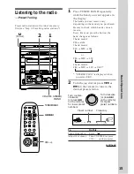 Предварительный просмотр 15 страницы Sony MHC-GRX8 Operating Instructions Manual