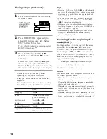 Preview for 18 page of Sony MHC-GRX8 Operating Instructions Manual