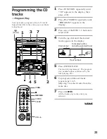 Preview for 23 page of Sony MHC-GRX8 Operating Instructions Manual