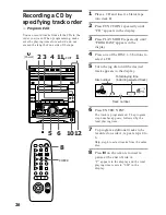 Preview for 26 page of Sony MHC-GRX8 Operating Instructions Manual