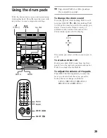 Preview for 29 page of Sony MHC-GRX8 Operating Instructions Manual