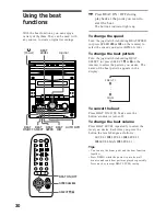 Предварительный просмотр 30 страницы Sony MHC-GRX8 Operating Instructions Manual