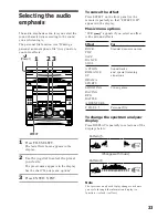 Предварительный просмотр 33 страницы Sony MHC-GRX8 Operating Instructions Manual