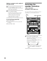 Предварительный просмотр 36 страницы Sony MHC-GRX8 Operating Instructions Manual