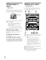 Preview for 42 page of Sony MHC-GRX8 Operating Instructions Manual