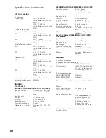 Preview for 50 page of Sony MHC-GRX8 Operating Instructions Manual