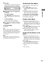 Preview for 17 page of Sony MHC-GS200 Operating Instructions Manual