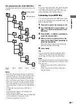 Предварительный просмотр 19 страницы Sony MHC-GS200 Operating Instructions Manual