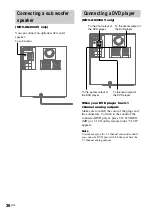 Preview for 36 page of Sony MHC-GS200 Operating Instructions Manual