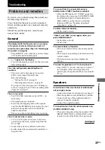 Preview for 37 page of Sony MHC-GS200 Operating Instructions Manual